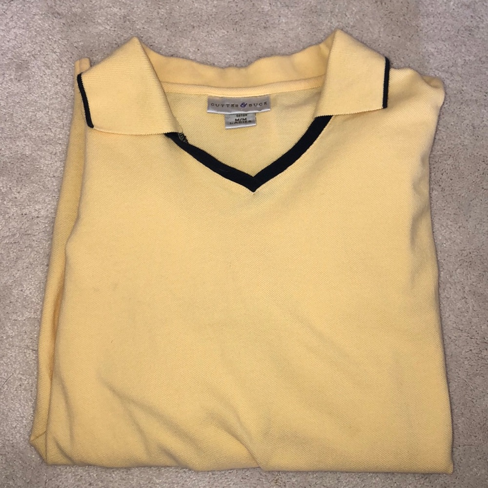 polo-type shirt (yellow)
